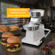 Formador de hamburguesas con diámetro 130 mm | Rhino | Fham-13
