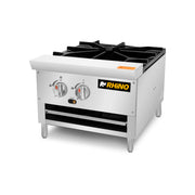 Fogón a gas de 1 quemador con 80,000 btu de potencia | Rhino | Foga-1q