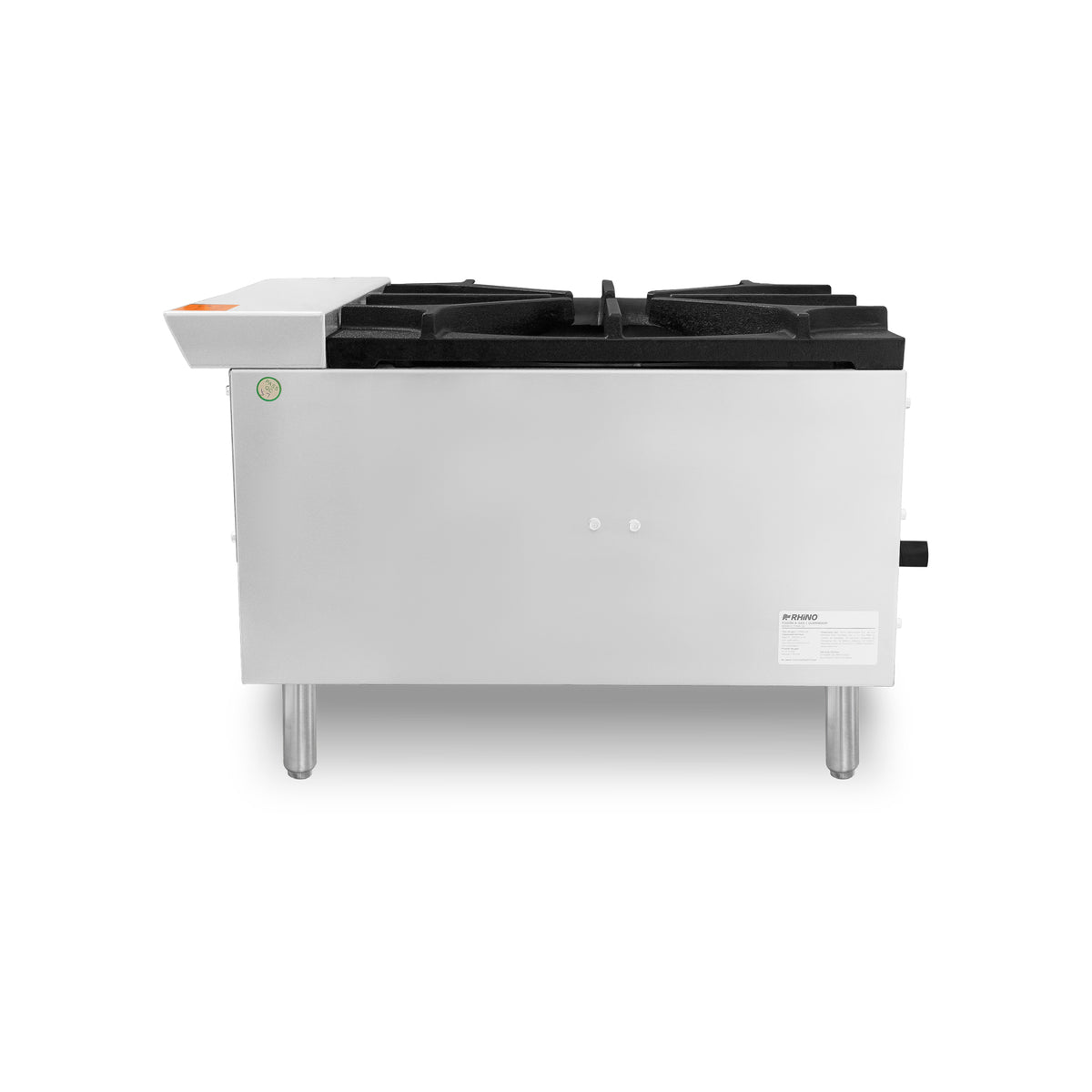 Fogón a gas de 1 quemador con 80,000 btu de potencia | Rhino | Foga-1q