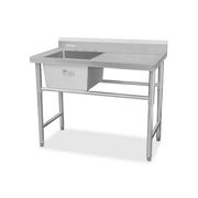 Fregadero de 1 tarja en acero inoxidable | Rhino | Frega-1t