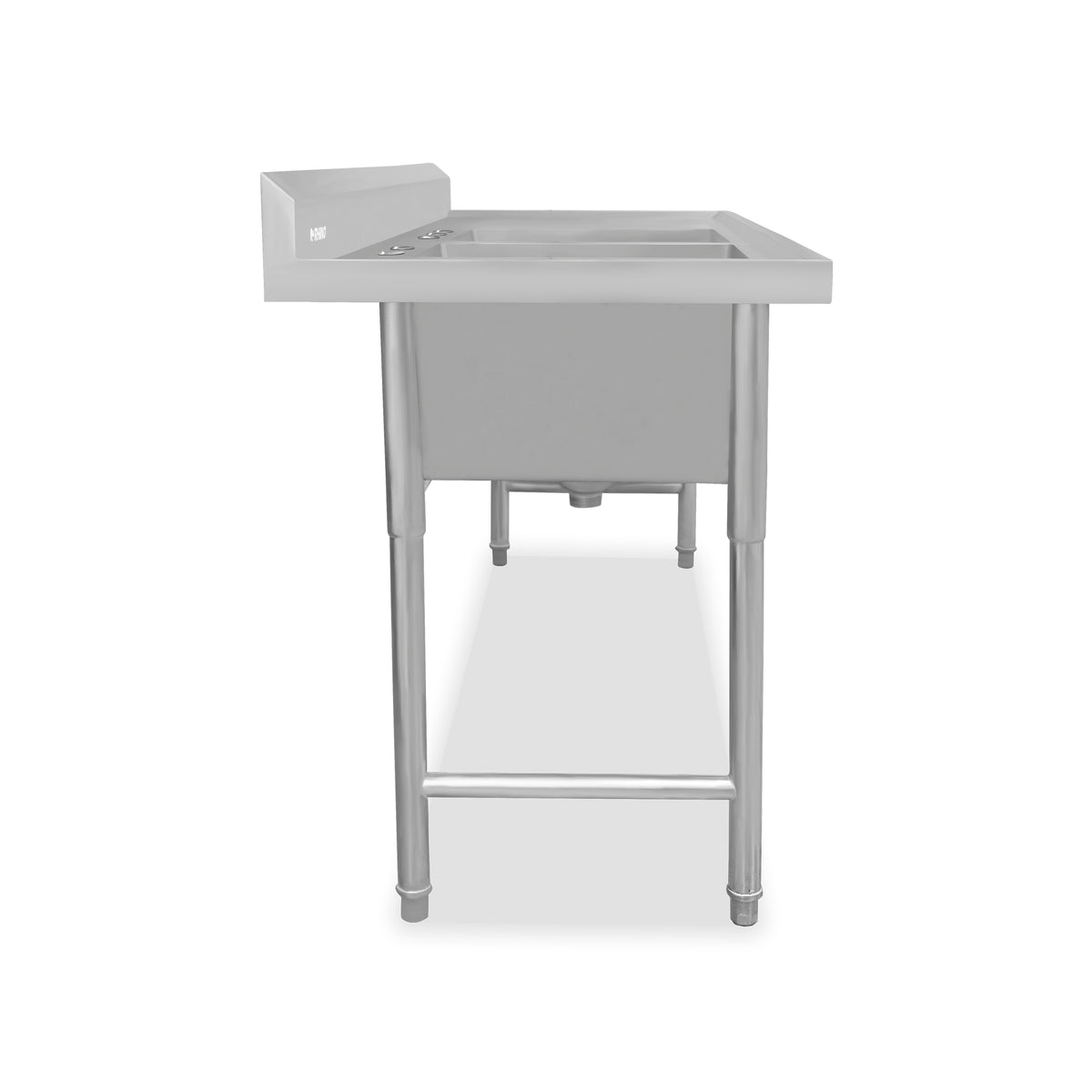 Fregadero de 2 tarjas en acero inoxidable | Rhino | Frega-2t