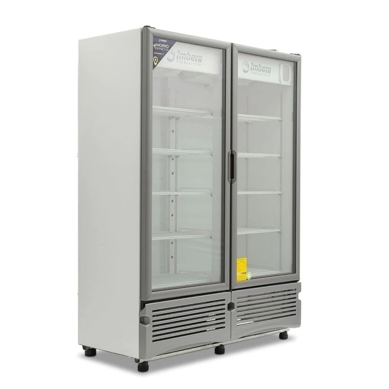 Enfriador Vertical Comercial | 1189 Litros (42 Pies³) | 2 Puertas | Uso Comercial | G342 2PTAS | IMBERA