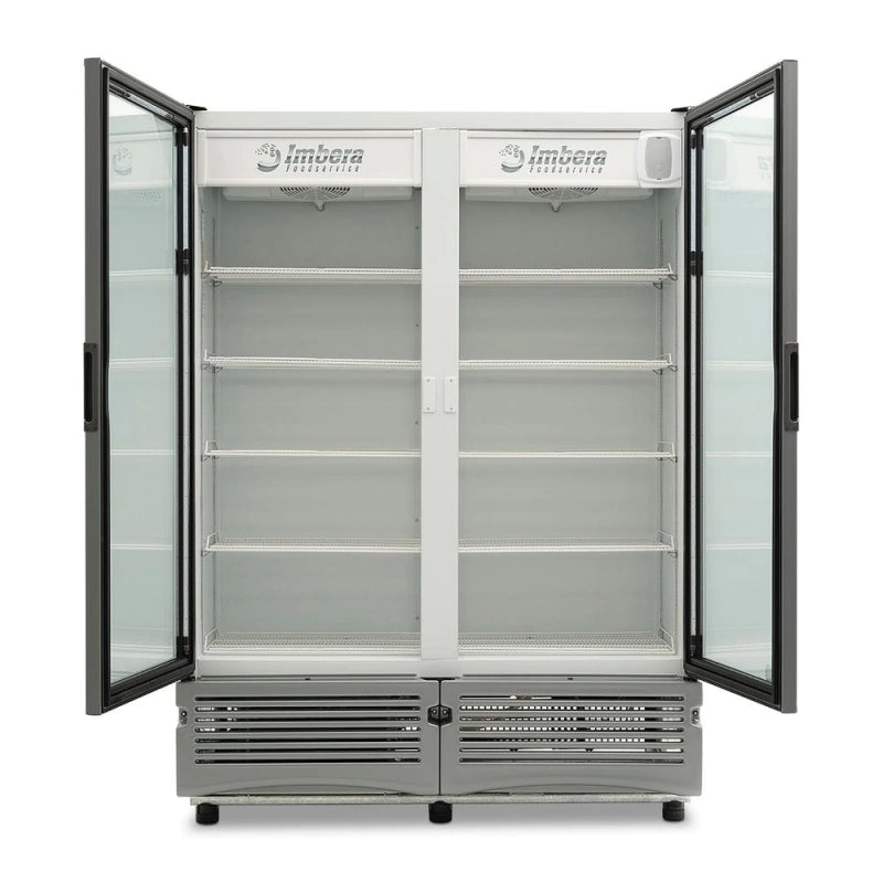 Enfriador Vertical Comercial | 1189 Litros (42 Pies³) | 2 Puertas | Uso Comercial | G342 2PTAS | IMBERA