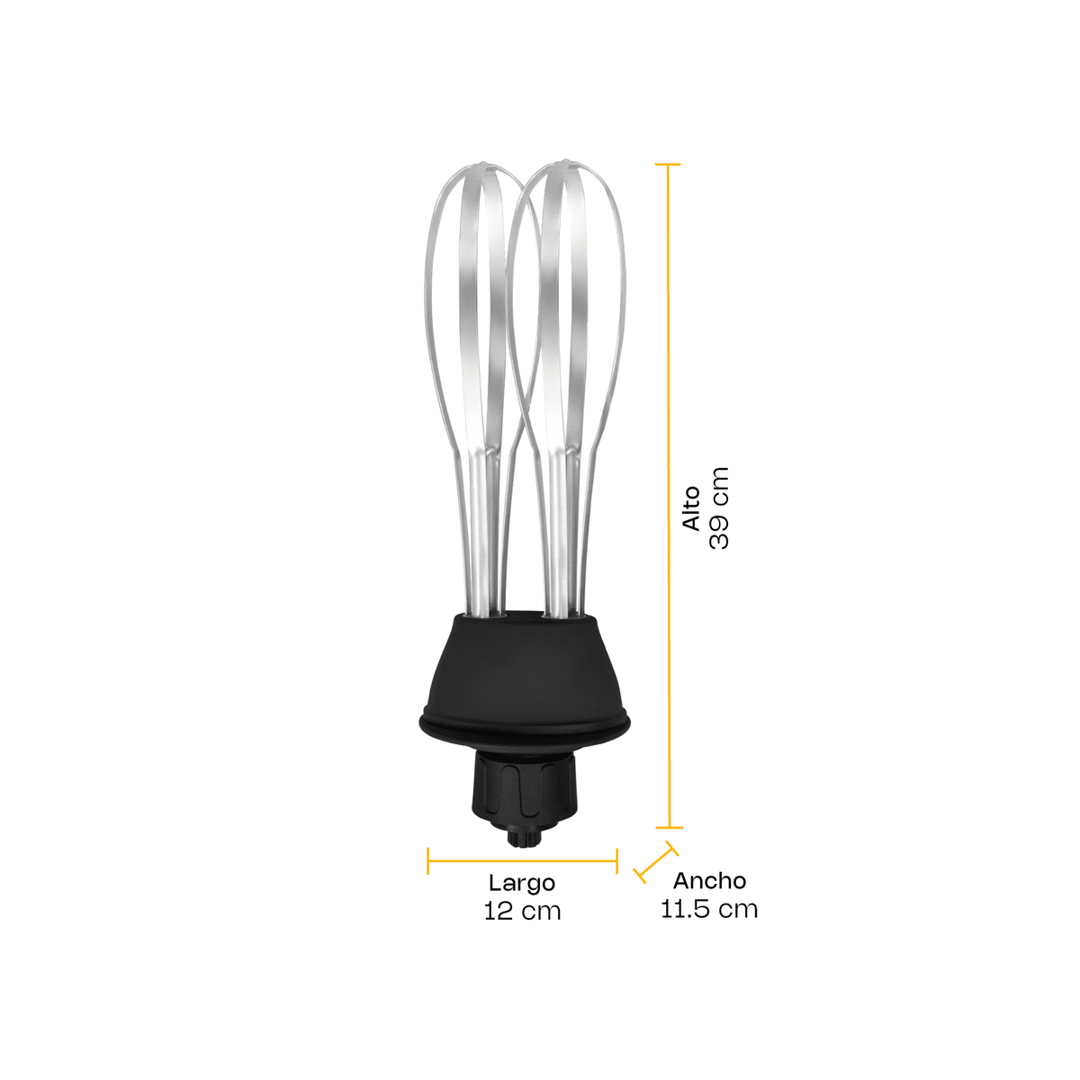 Globo batidor para turbolicuador de acero 304 | Rhino | Globat-6585