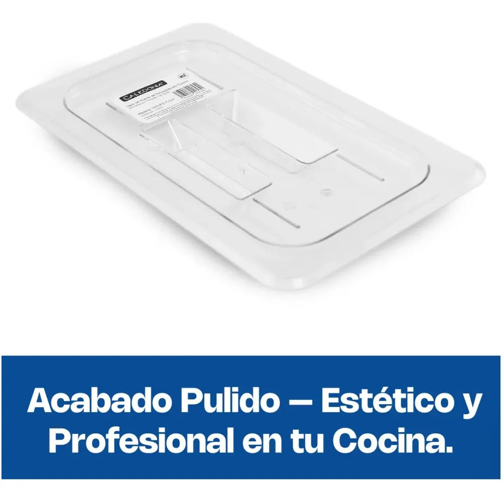 TAPA | 26 X 16 CM | USO PROFESIONAL | POLICARBONATO | CALEDONIA TACUPO-COM