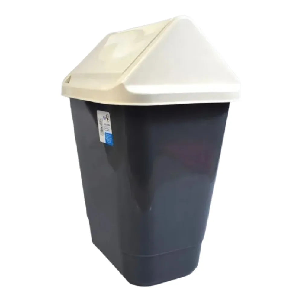 Cesto Papelero Balancín ALICA | Negro | Uso Oficina