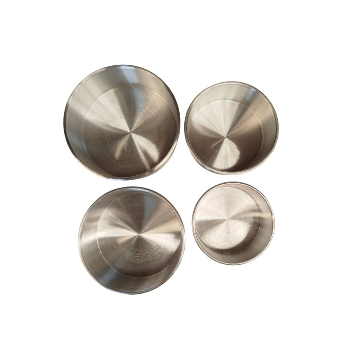 JUEGO DE 4 MOLDES PARA PASTEL 22 / 24 / 26 / 28 CM | USO PROFESIONAL | ALPRO 1702