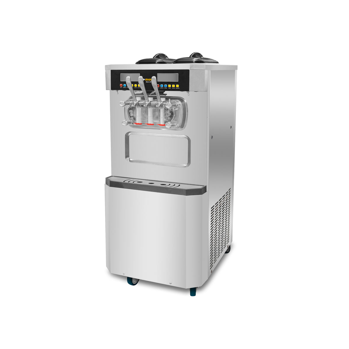 Máquina de helado suave doble compresor 30 l/h | Rhino | Hela-3p