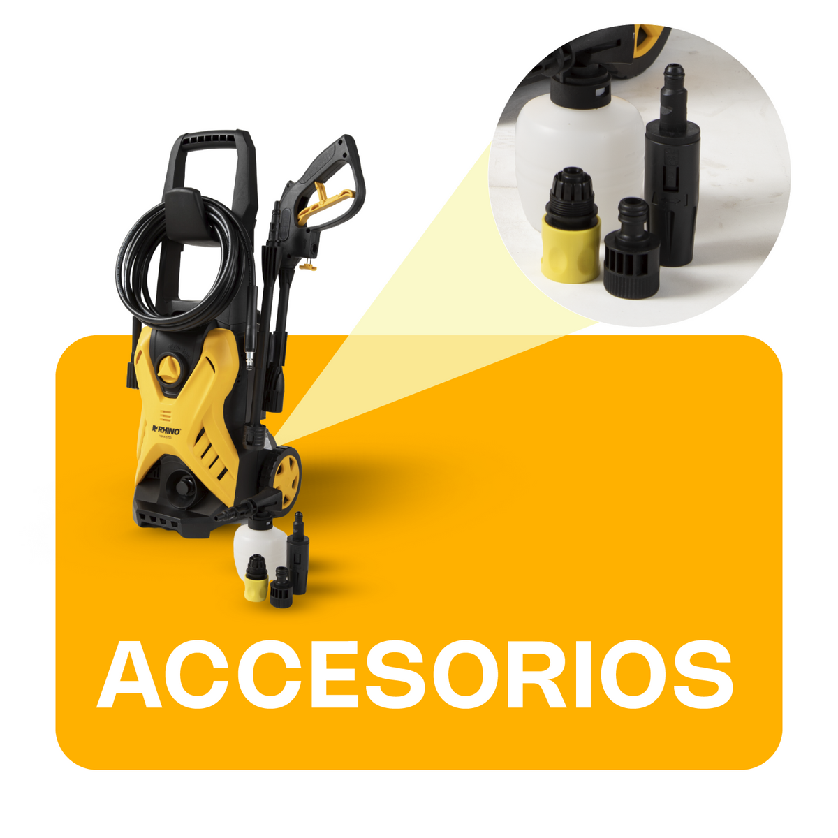 Hidrolavadora de alta presión 1,500 w | Rhino | Hidra-1700