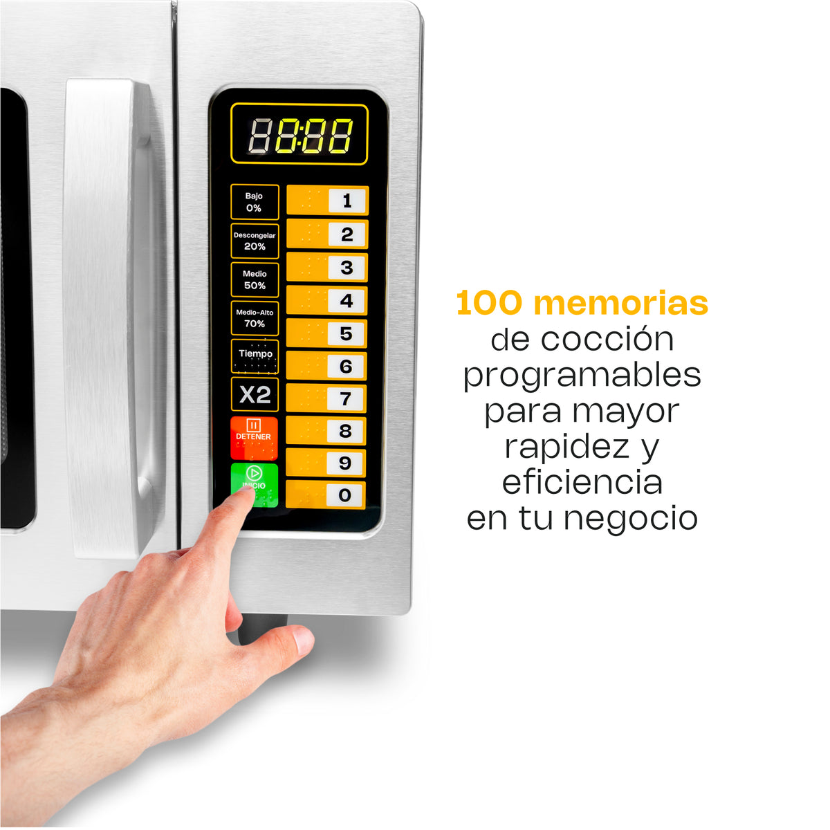Horno de microondas 0.9 pies digital | Rhino | Homic-09d