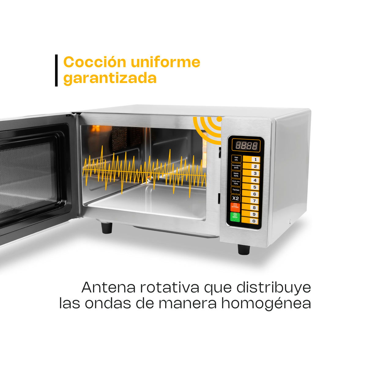Horno de microondas 0.9 pies digital | Rhino | Homic-09d