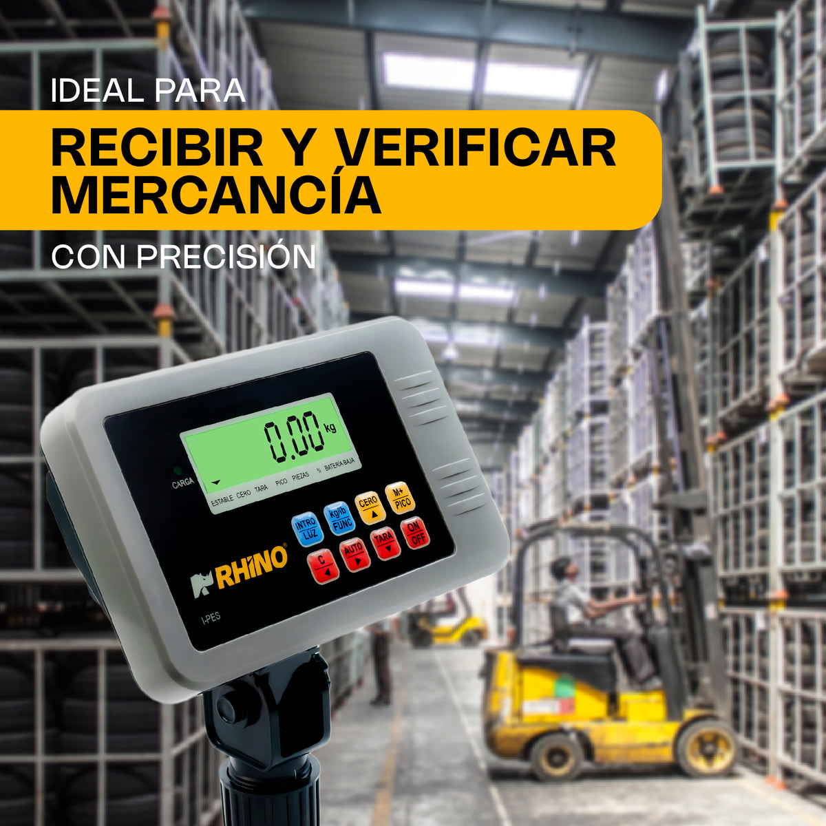 Indicador para báscula electrónica | Rhino | I-pes