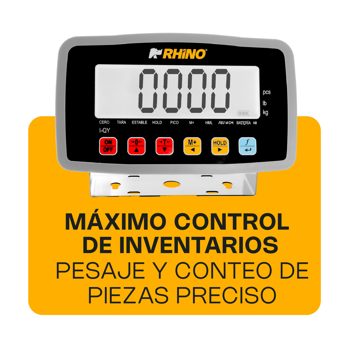 Indicador inalámbrico, alcance de 50 mts | Rhino | I-qyw