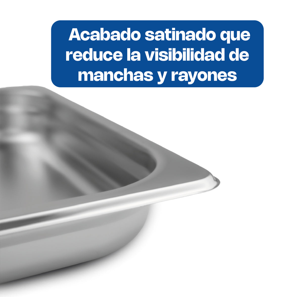 Inserto de acero inoxidable, tamaño medio 26.5 cm | Rhino | Inam-1.5