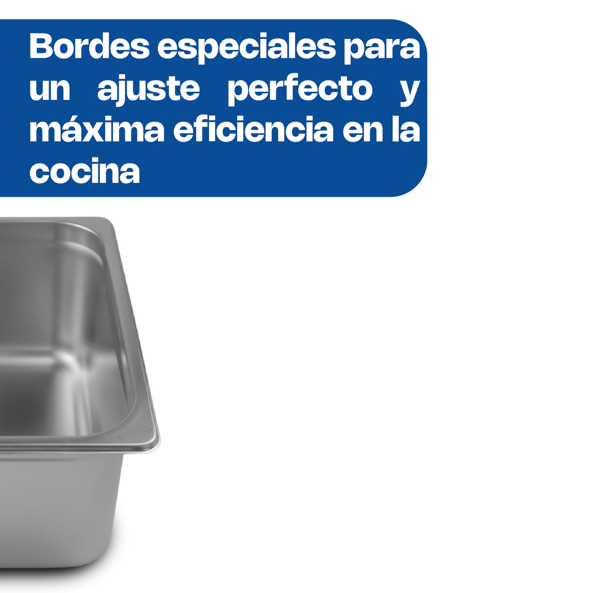 Inserto de acero inoxidable, tamaño medio 26.5 cm | Rhino | Inam-8