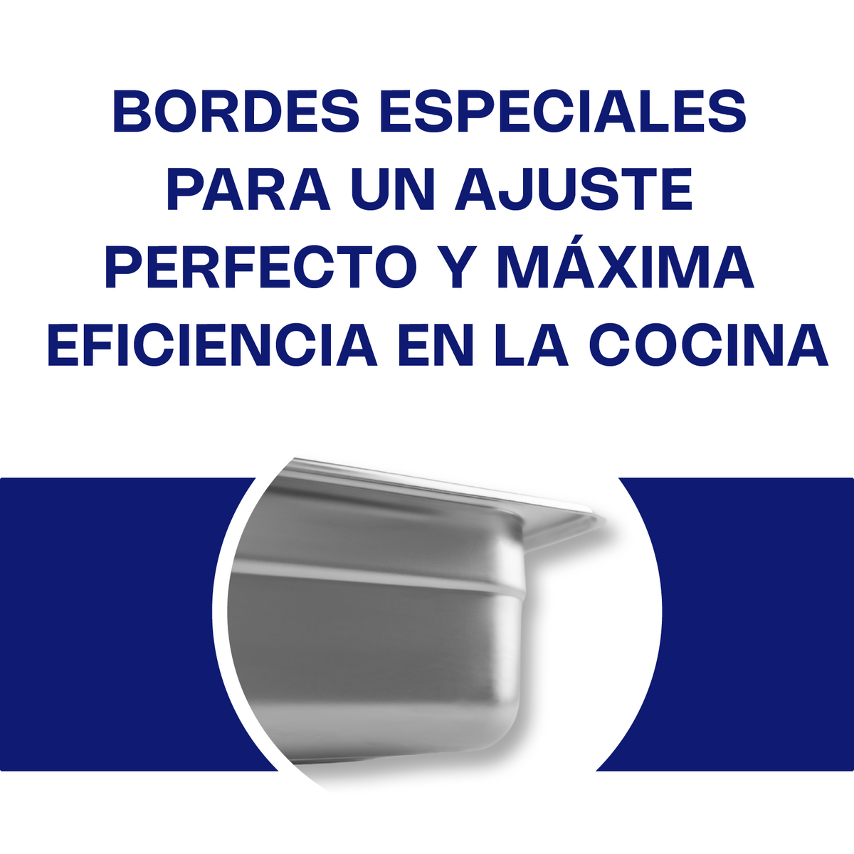Inserto de acero inoxidable, tamaño noveno 11 cm | Rhino | Inan-2.5