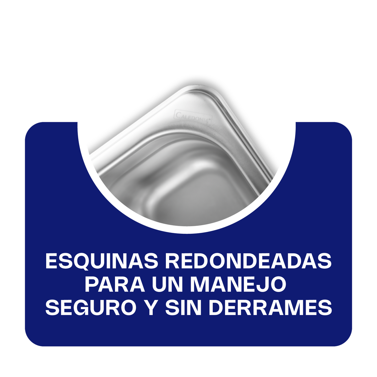 Inserto de acero inoxidable, tamaño noveno 11 cm | Rhino | Inan-2.5