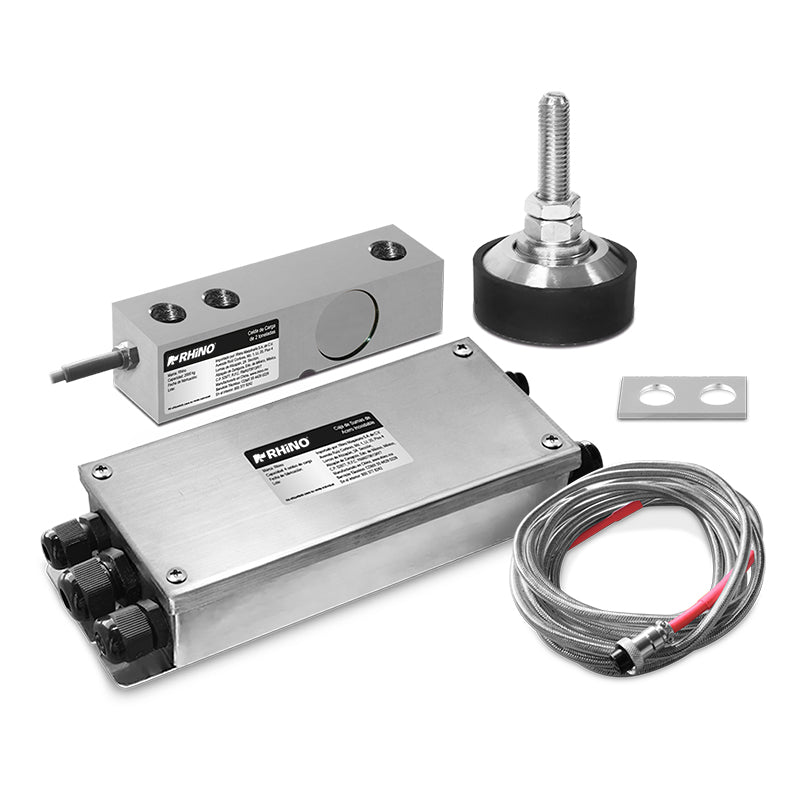 Kit de 4 celdas de carga, caja de sumas | Rhino | Kit4cel-2t