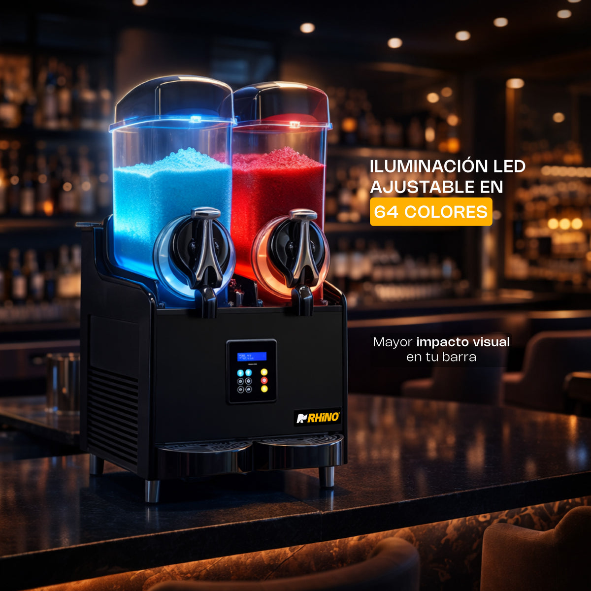 Máquina granizadora premium con capacidad de 24 l | Rhino | Magra-2tx