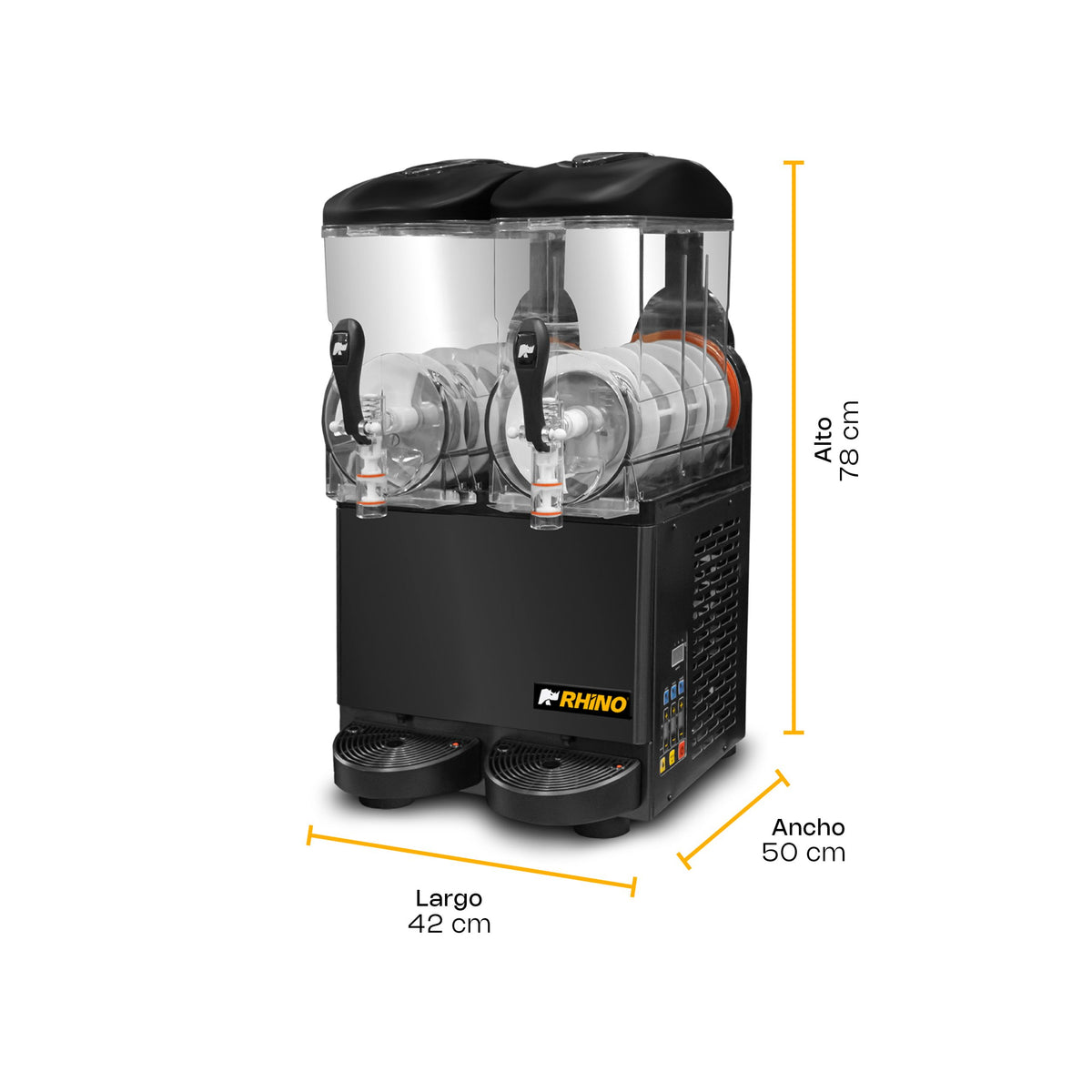 Máquina granizadora con capacidad de 24 l | Rhino | Magra-2t