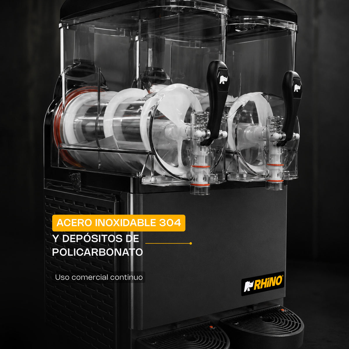 Máquina granizadora con capacidad de 24 l | Rhino | Magra-2t