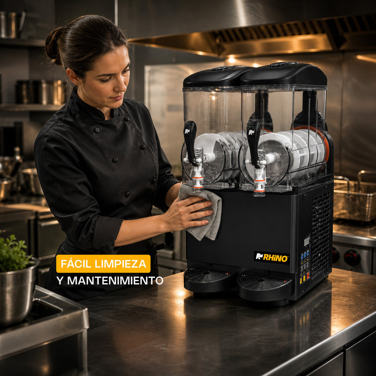 Máquina granizadora con capacidad de 24 l | Rhino | Magra-2t