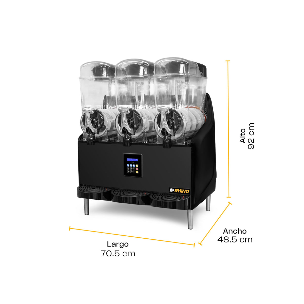 Máquina granizadora premium con capacidad de 36 l | Rhino | Magra-3tx