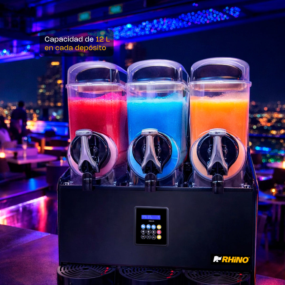 Máquina granizadora premium con capacidad de 36 l | Rhino | Magra-3tx