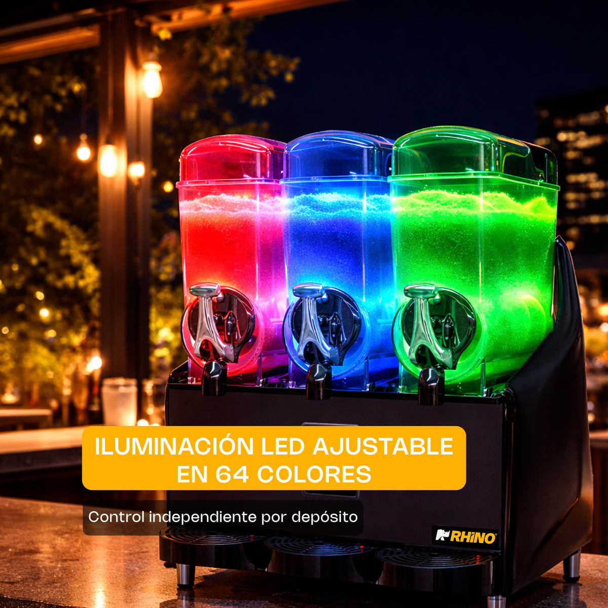 Máquina granizadora premium con capacidad de 36 l | Rhino | Magra-3tx
