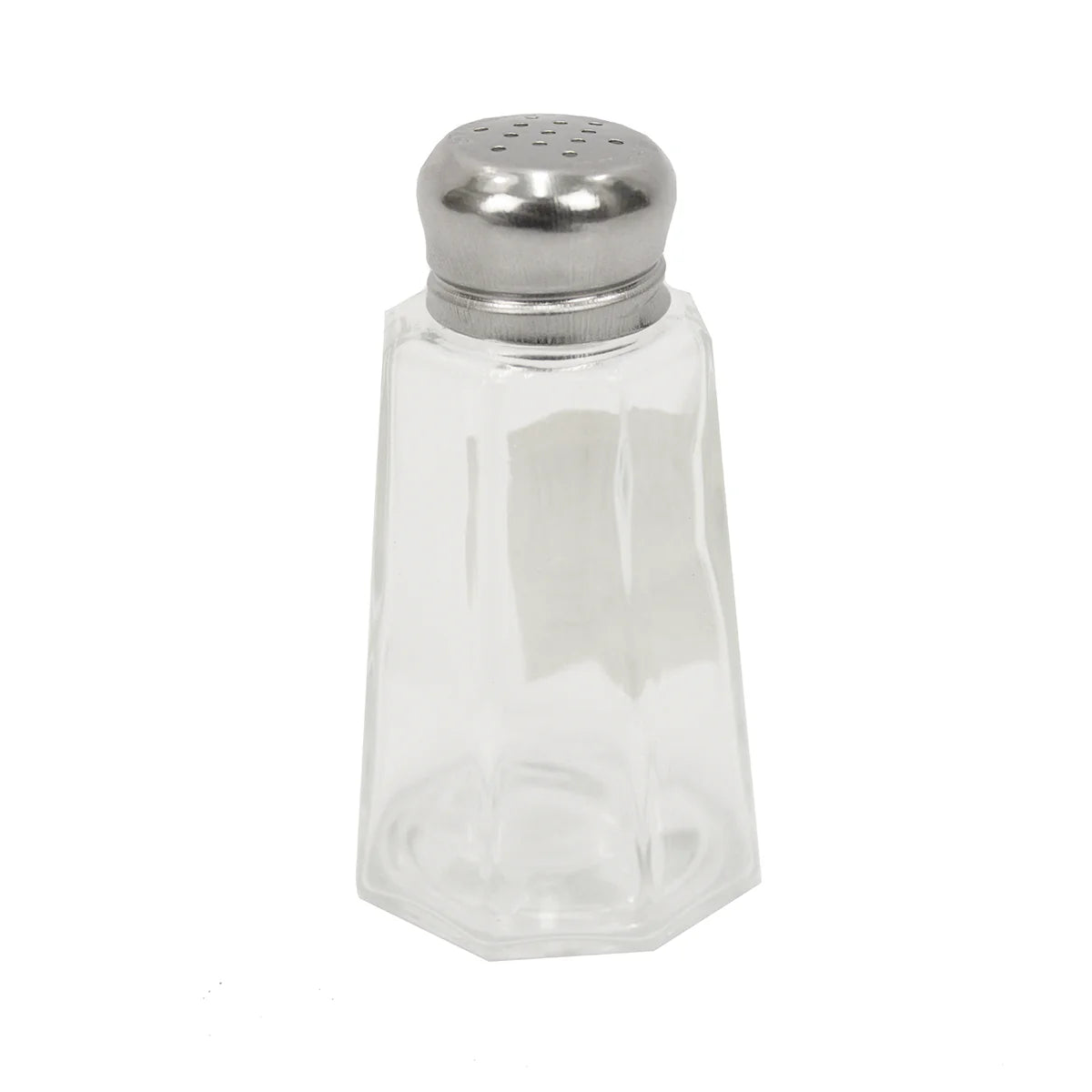 Salero De Vidrio Tapa Plana Redonda 2 Oz | Vidrio | 2 Oz / 59 Ml | Para Uso Comercial | MCACCSAL2 | CONCASSE