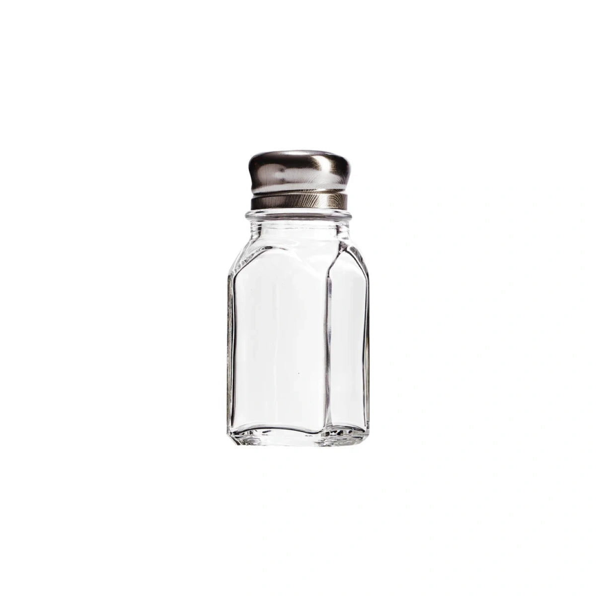 Salero De Vidrio Cuadrado 2 Oz | Vidrio | 2 Oz / 59 Ml | Para Uso Comercial | MCACCSAL2C | CONCASSE