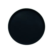 Charola Redonda Antiderrapante 16 Negra | Polipropileno / Fibra De Vidrio | 40.64 Cm | Para Uso Comercial | MCCHA16N | CONCASSE