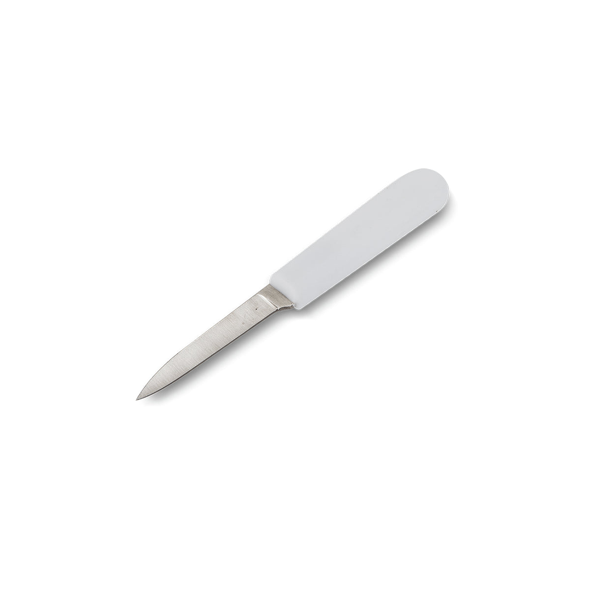 Cuchillo Mondeador 3 Mango Blanco | Acero Inoxidable / Plástico | 7.62 Cm | Para Uso Comercial | MCCMON03R | CONCASSE