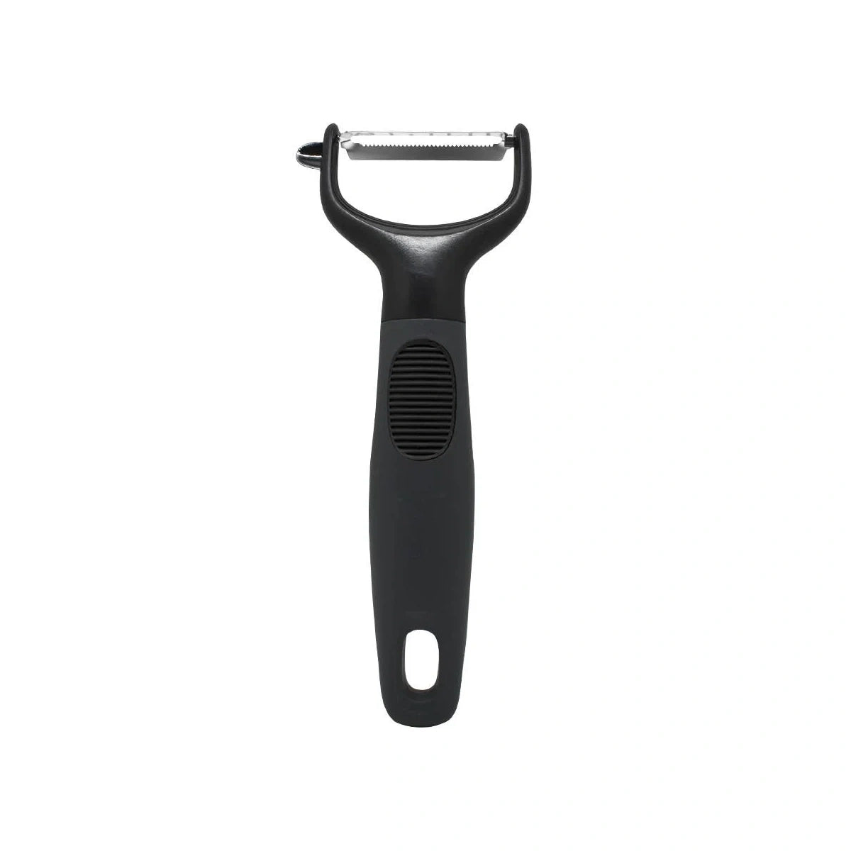 Pelador Para Vegetales 6.5" Negro Tipo Julienne | Acero Inoxidable / Plástico | 16.51 Cm | Para Uso Comercial | MCP20023 | CONCASSE
