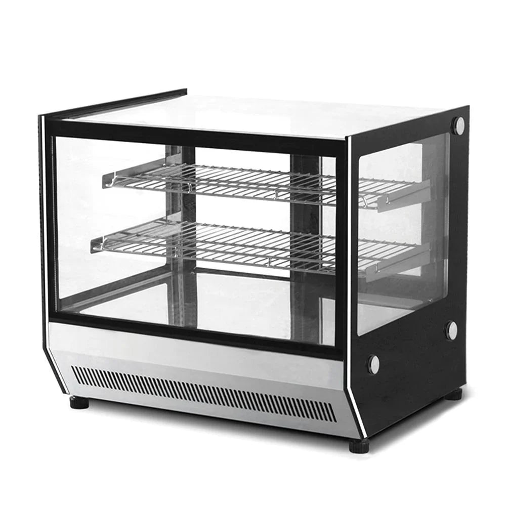 VITRINA REFRIGERADA SOBRE MOSTRADOR  CRISTAL RECTO DE 120 CM DE FRENTE | GN-1200RT