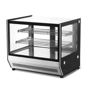 VITRINA REFRIGERADA SOBRE MOSTRADOR  CRISTAL RECTO DE 120 CM DE FRENTE | GN-1200RT