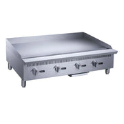 PLANCHA COMERCIAL A GAS DE 4 QUEMADORES | MGRG-48-MG