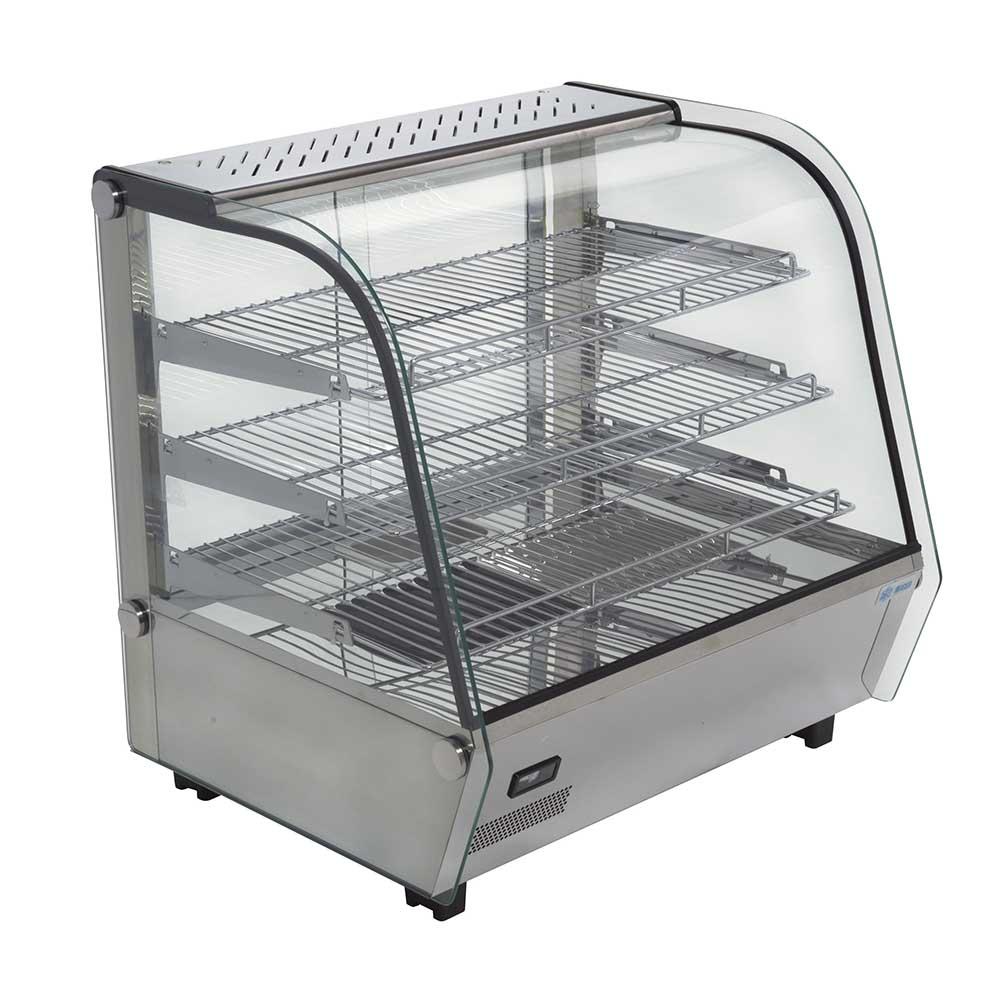 VITRINA CALIENTE SOBRE MOSTRADOR DE 67 CM DE FRENTE | RTR-120L