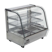 VITRINA CALIENTE SOBRE MOSTRADOR DE 67 CM DE FRENTE | RTR-120L