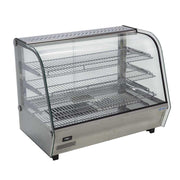 VITRINA CALIENTE SOBRE MOSTRADOR DE 90 CM DE FRENTE | RTR-160L