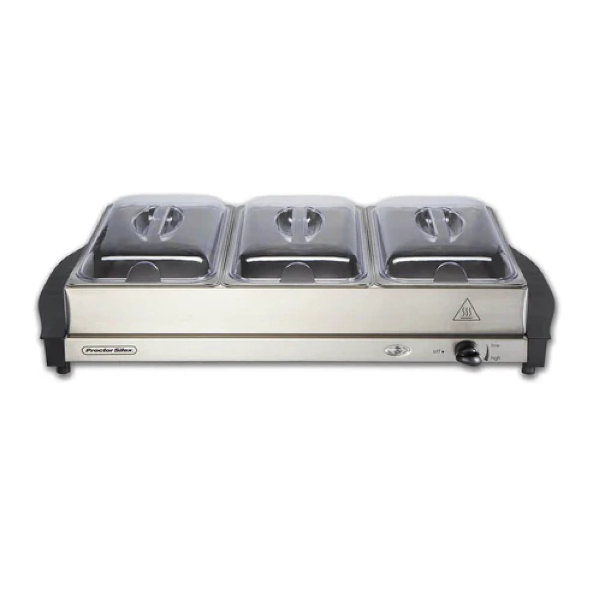 BUFFETERA CALENTADORA | 3 CHAROLAS | USO PROFESIONAL | PDH PS26