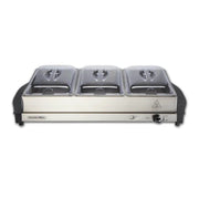 BUFFETERA CALENTADORA | 3 CHAROLAS | USO PROFESIONAL | PDH PS26
