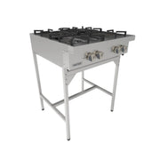 PARRILLA A GAS | 4 QUEMADORES | USO PROFESIONAL | PROTEK PAP-4QGS