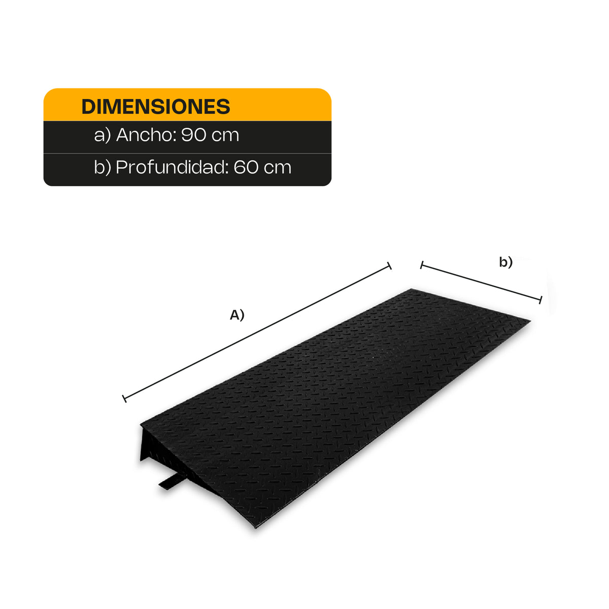 Rampa de 90 X 60 cm para PLABA-9 | Rhino | Ramp-9