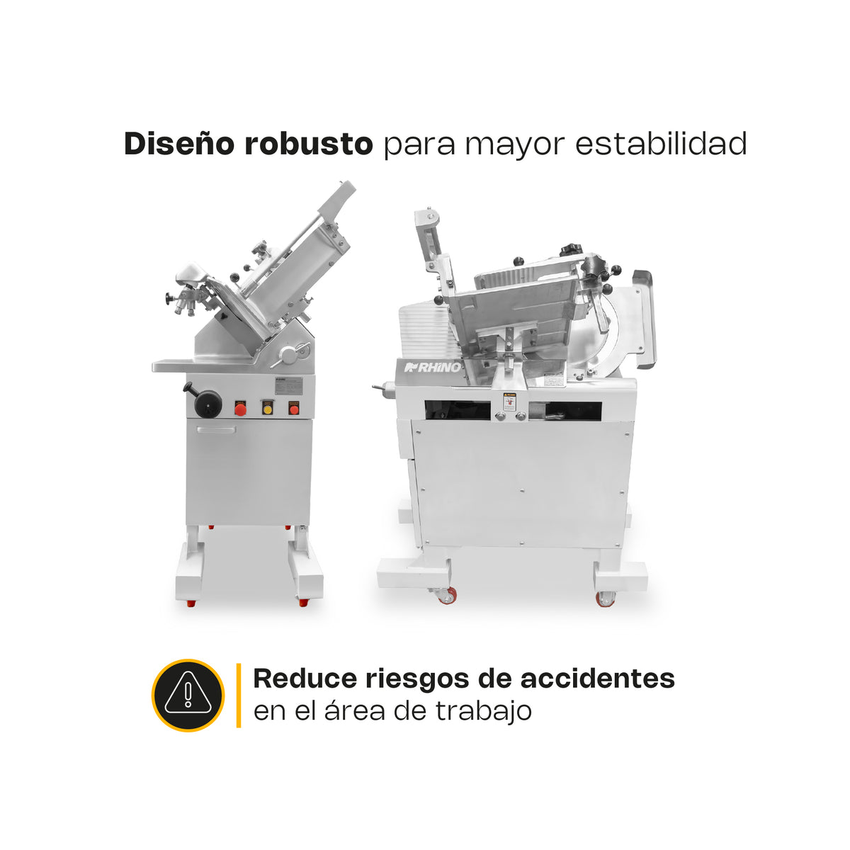 Rebanadora automática para carne semi congelada | Rhino | Rebac-363