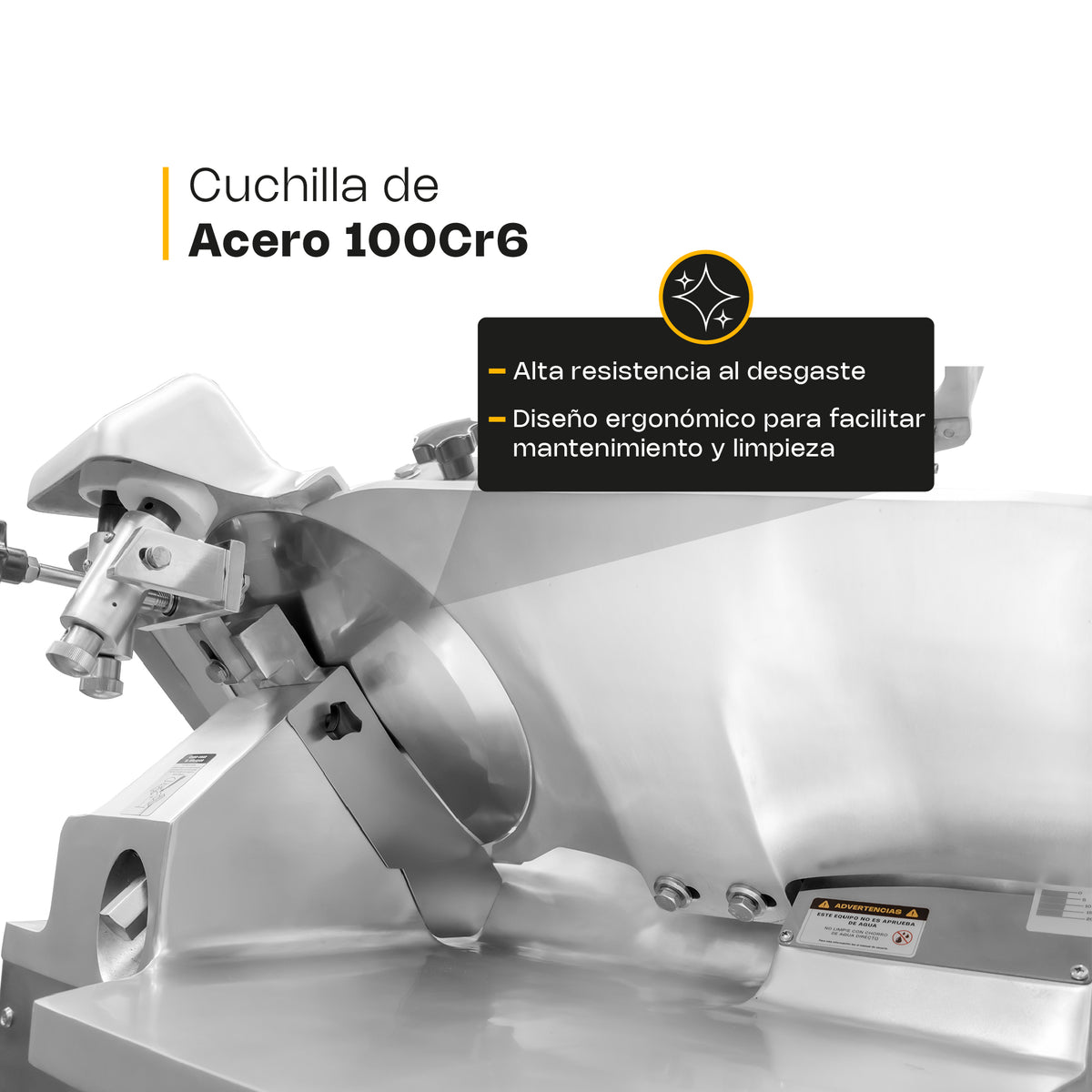 Rebanadora automática para carne semi congelada | Rhino | Rebac-363