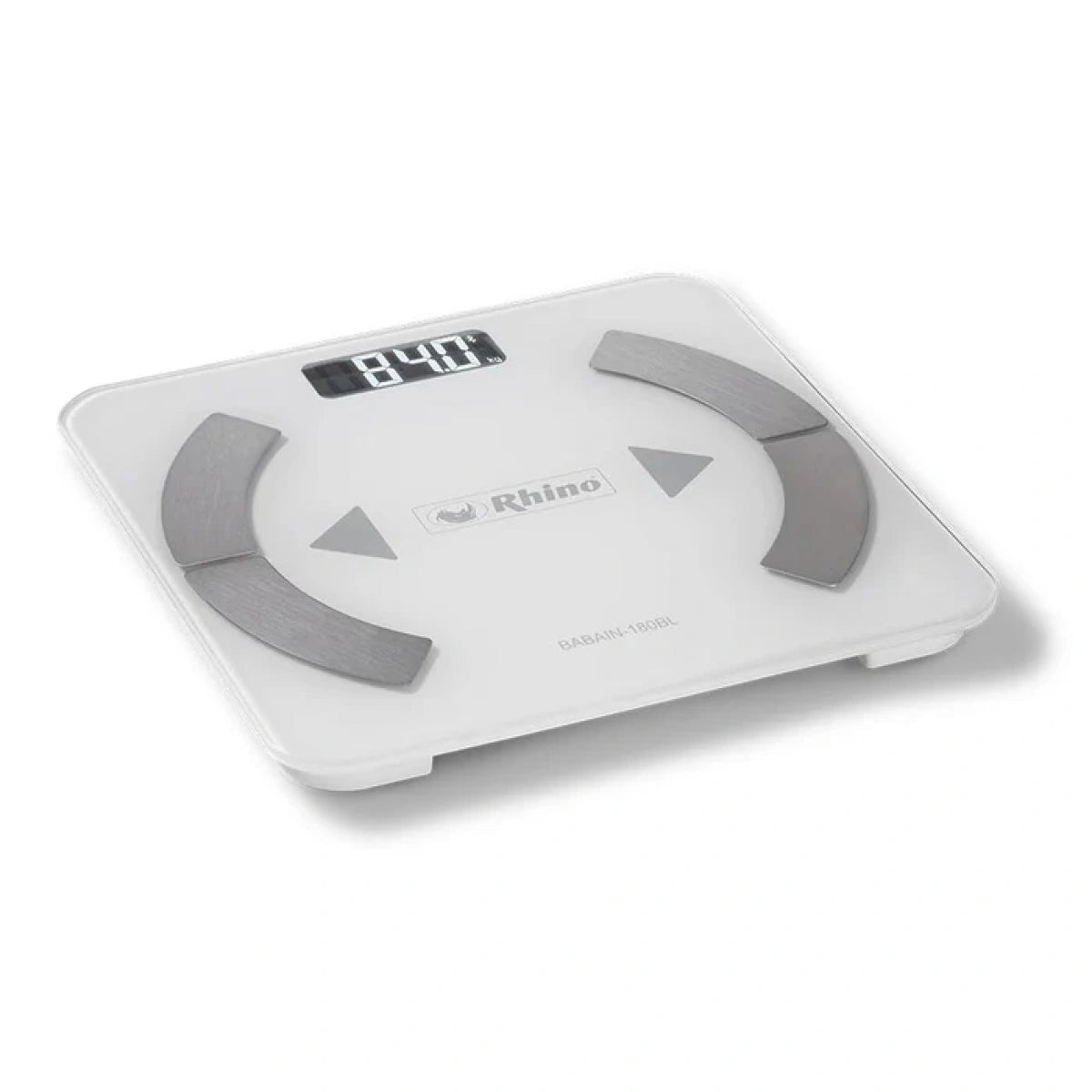 BÁSCULA INTELIGENTE CONEX A BLUETOOTH | 180KG | 180KG/100G | BLUETOOTH | USO PROFESIONAL | RHINO