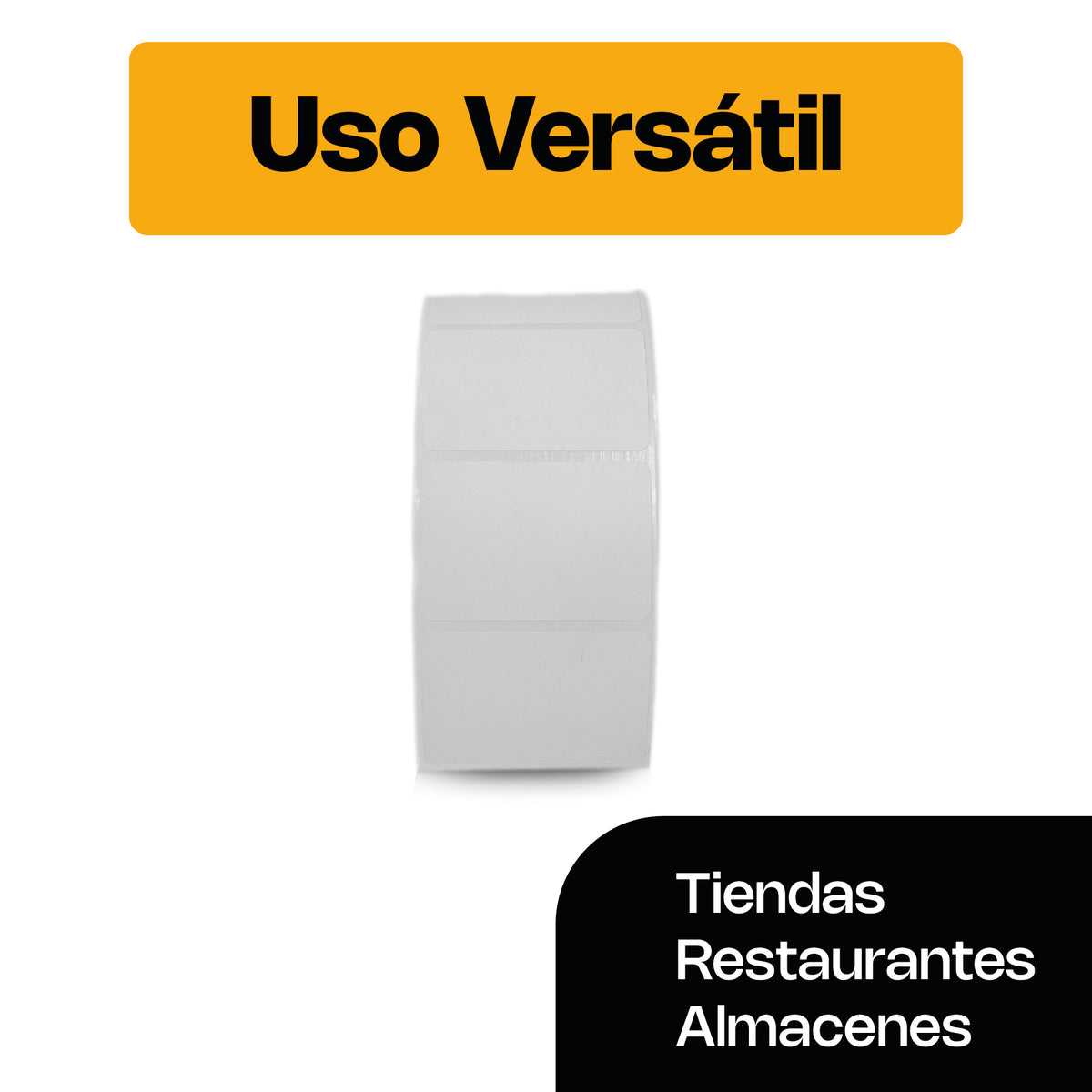 Rollo con 1,000 etiquetas térmicas de 57 X 40 mm | Rhino | Roet-02