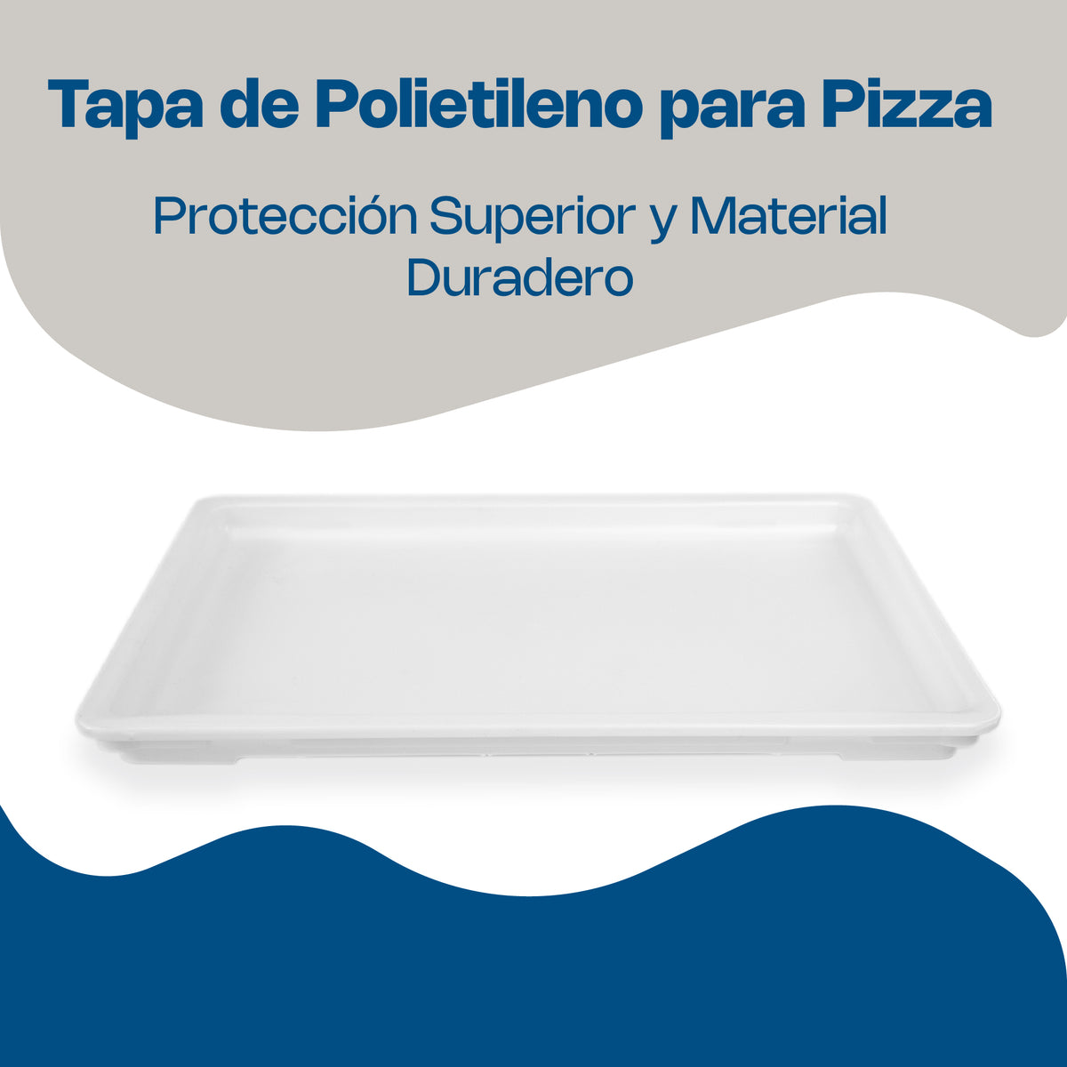 Tapa de polipropileno para caja de pizza 6" | Rhino | Tacamapi-18