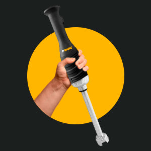 Turbolicuador | Acero Inoxidable | Formato De Inmersión | Uso Para Licuado Y Mezcla | Uso Comercial | TURLIC-280 | RHINO